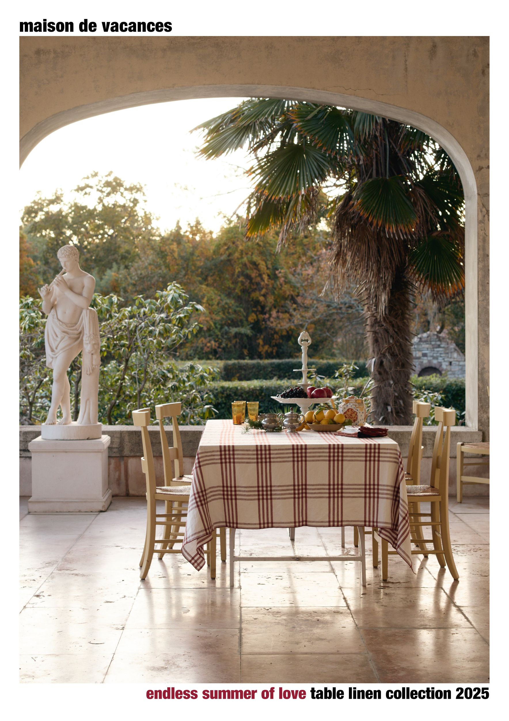 Catalogue Table Linen Collection 2025 - Maison de Vacances